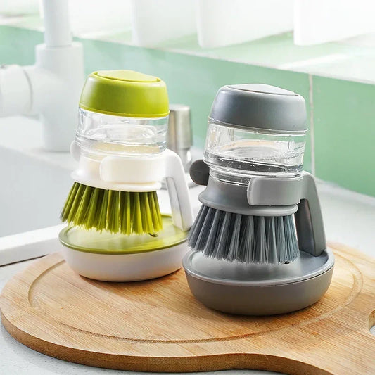 Automatic Liquid Dishwashing Brush